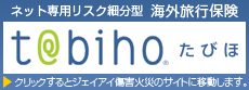 t@biho たびほ ネット専用リスク細分型 海外旅行保険